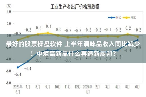 最好的股票操盘软件 上半年调味品收入同比减少！中炬高新靠什么再造新厨邦？